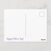 Moederdag Poem Briefkaart (Achterkant)