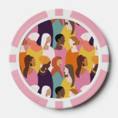 Moederdag Poker Chips (Voorkant)