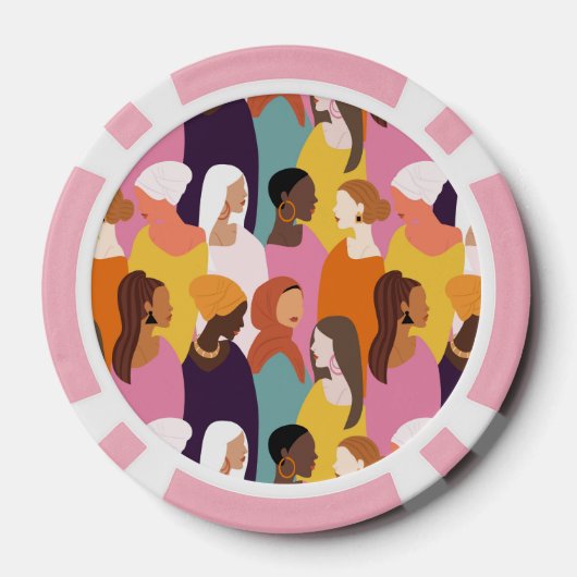 Moederdag Poker Chips (Achterkant)