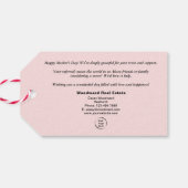 Moederdag Pop van | makelaar dank u referrals Cadeaulabel (Achterkant Horizontaal)