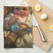  Moederdag portret, mama en Baby Theedoek (Quarter Fold)