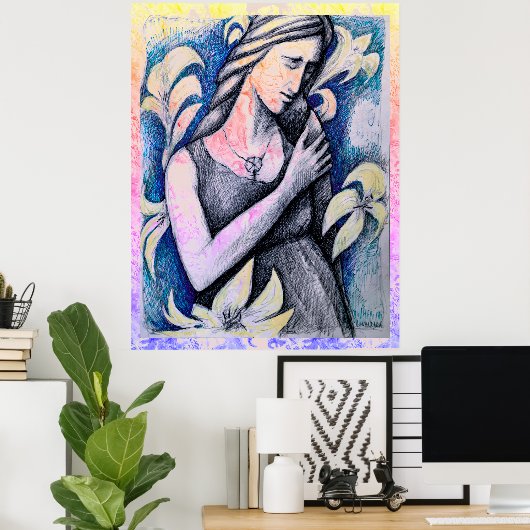 Moederdag Poster (Thuiskantoor)