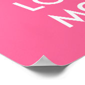 Moederdag Poster Idee | Hou je kalm en hou van mam (Hoek)