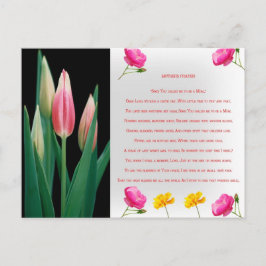 Moederdag Prayer Briefkaart