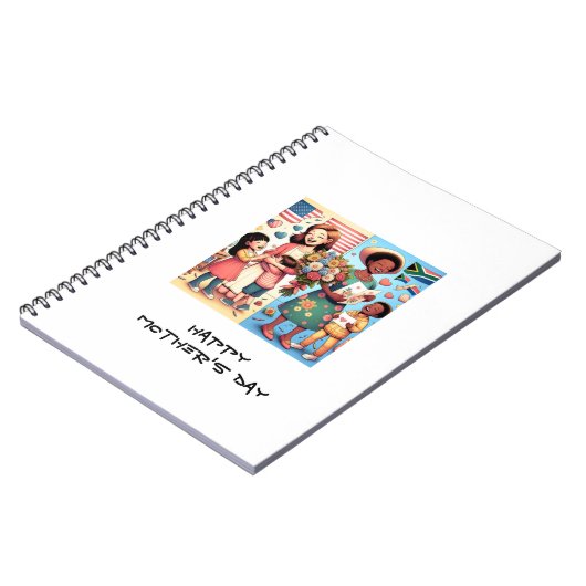 Moederdag Print Notitieboek (Linkerzijde)