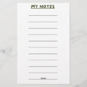 Moederdag Printable png Briefpapier (Achterkant)