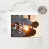 Moederdag Printbaar Notitiekaartje (Voorkant / Achterkant in situ)