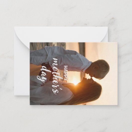 Moederdag Printbaar Notitiekaartje (Voorkant)