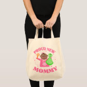 moederdag Proud New Mam van Dochter - Etnische Tote Bag (Voorkant (product))
