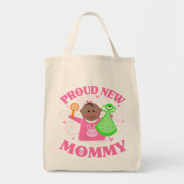 moederdag Proud New Mam van Dochter - Etnische Tote Bag