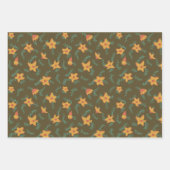 Moederdag Punny Floral Collectie Inpakpapier Vel (Voorkant)