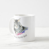 Moederdag Purrr-fect mam Kat Quote Koffiemok (Voorkant links)