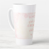 Moederdag Quote Latte Koffiemok Mok (Linkerhoek)