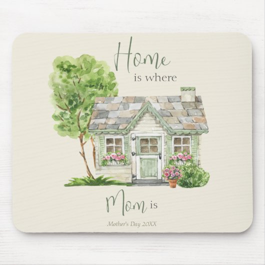 Moederdag Quote Sweet Waterverf Muismat (Voorkant)