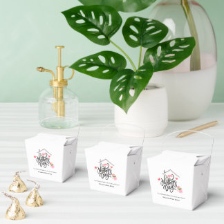 Moederdag Realtor Pop-By Favor Box | Referenties Bedankdoosjes