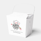 Moederdag Realtor Pop-By Favor Box | Referenties Bedankdoosjes (Voorkant Zijde)