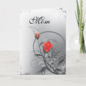 Moederdag Red Roses Kaart (Voorkant)