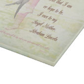 Moederdag Religieuze Angel Snijplank (Hoek)