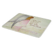 Moederdag Religieuze Angel, Square Gift Snijplank (Hoek)