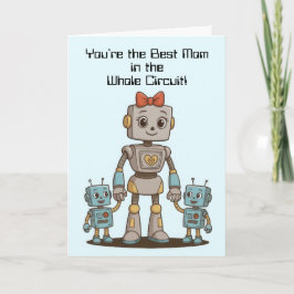 Moederdag Robot Kaart