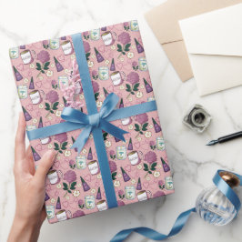 Moederdag Roos Cadeaupapier