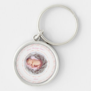 Moederdag Roze Beste Mama Ooit Baby Fotocadeau Sleutelhanger