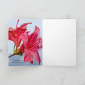 Moederdag Roze Bloemstuk met Foto Kaart (Binnen)