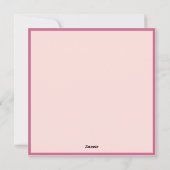 Moederdag Roze gele rozen Paarse vlinder Feestdagenkaart (Achterkant)