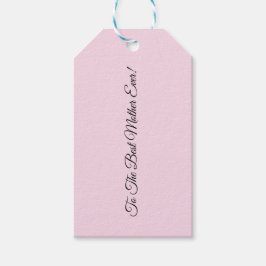 Moederdag Roze, Gift Tag Cadeaulabel