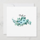 Moederdag Roze Groenelementen Kaart (Achterkant)