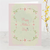 MOEDERDAG (ROZE) KAART (Gele Bloem)