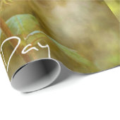 Moederdag Roze roze bloemkool Cadeaupapier (Rol Hoek)