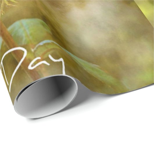 Moederdag Roze roze bloemkool Cadeaupapier (Rol Hoek)