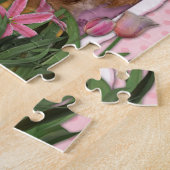 moederdag - Roze Tulips - Morkie - Lacey Legpuzzel (Zijkant)