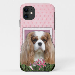 moederdag - Roze Tulpen - Cavalier - Blenheim Case-Mate iPhone Case