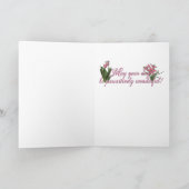 Moederdag - Roze Tulpen - Shiba Inu - Yasha Kaart (Binnen)