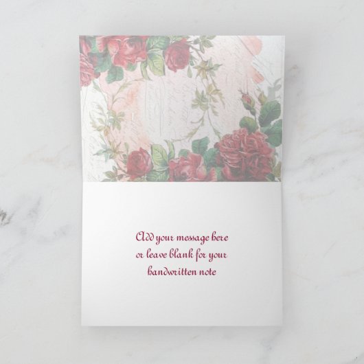 Moederdag Rozen Instagram Foto Collage Kaart (Binnen)