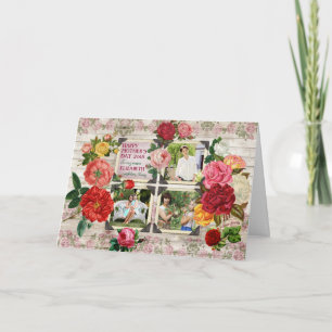 Moederdag Rozen Instagram  Foto Collage Kaart