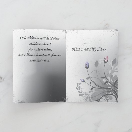 Moederdag Rozen Kaart (Binnen)