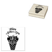 Moederdag Rubberstempel (Gestempeld)