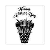 Moederdag Rubberstempel (Afrduk)