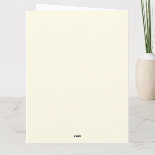 Moederdag Rustieke Zonnebloem Eucalyptus Groene Ti Kaart (Achterkant)