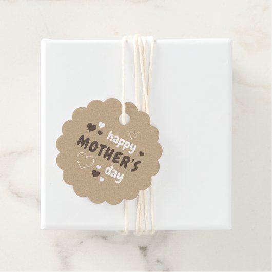 Moederdag Rustisch handwerk CC1107 Bedankjes Labels (In situ)