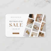 Moederdag Sale Korting Kaart (Achterkant)