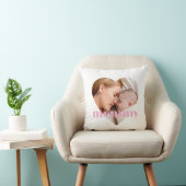 moederdag schattige hart foto Sierkussen (Stoel)