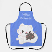 Moederdag Schattigee katten. Schort (Voorkant)