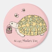  moederdag schildpad magneet (Voorkant)