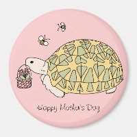  moederdag schildpad magneet