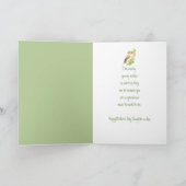 Moederdag schoondochter Sparrow Bird Kaart (Binnen)