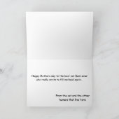 Moederdag Schotse Kat Feestdagen Kaart (Binnen)